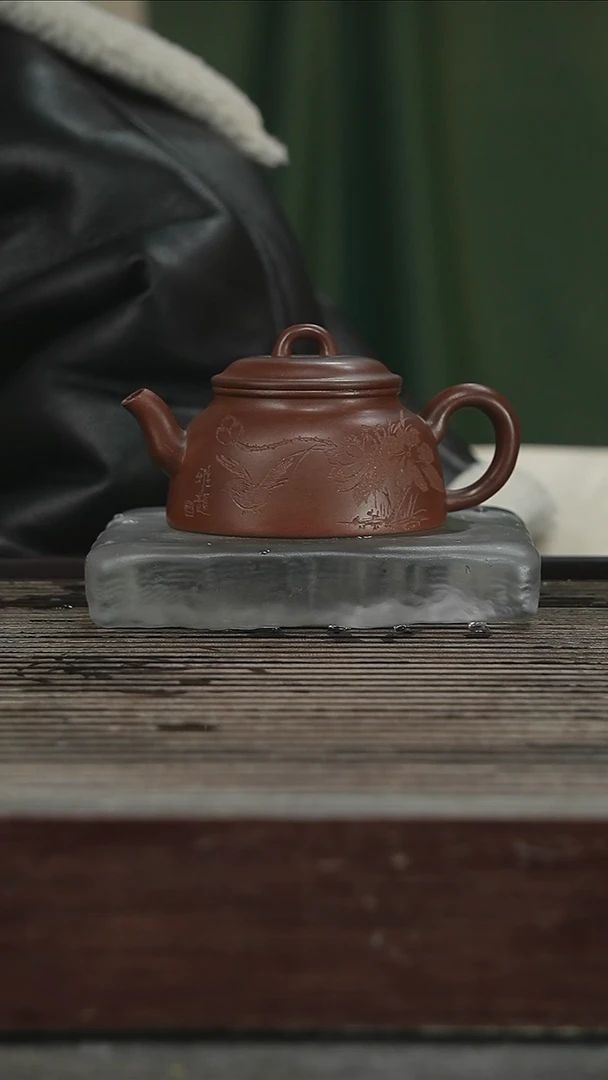 茶壶紫砂25号高工陈，220CC