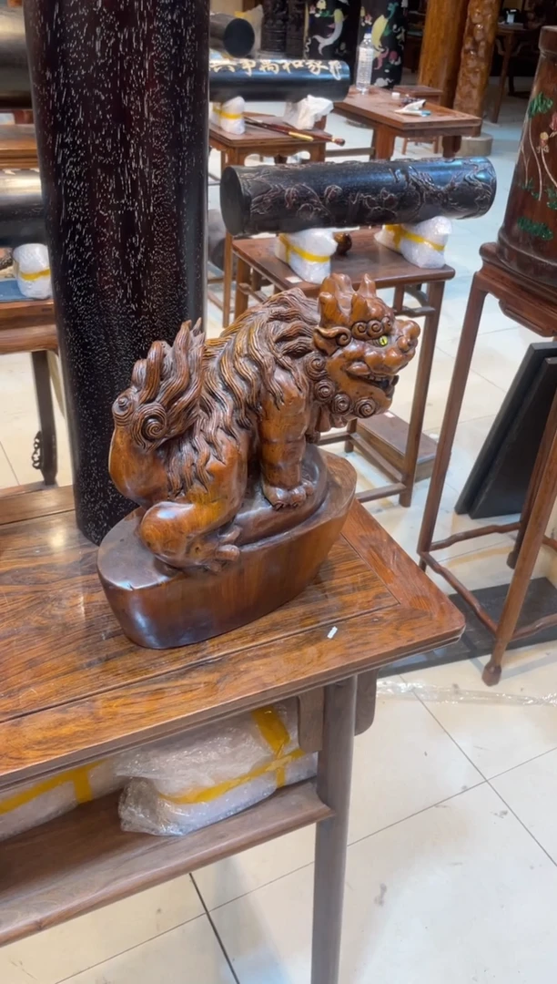 木哈****a珍藏老货...黄花梨摆件