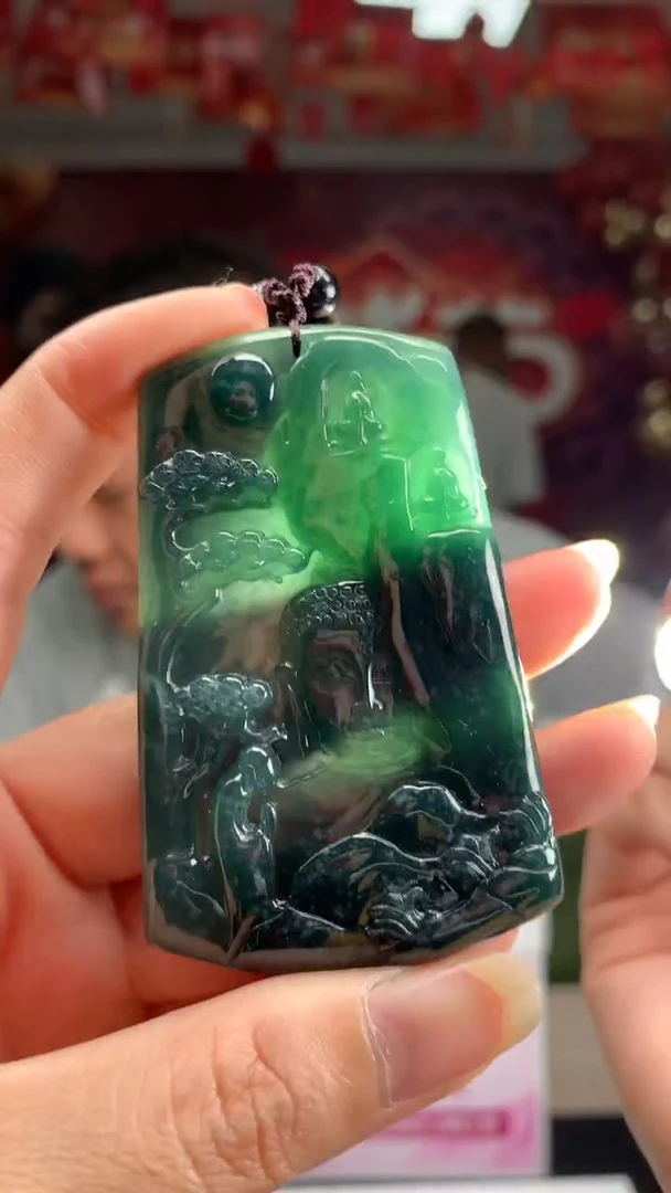 【闪购商品】定制翡翠未镶嵌不退不换CMH1件-A