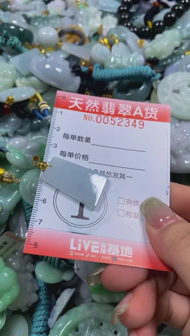 翡翠未镶嵌颈饰闪购0052349