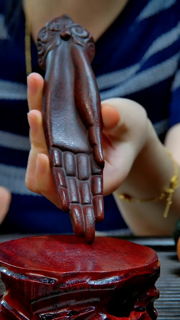 宜兴紫砂手工佛手