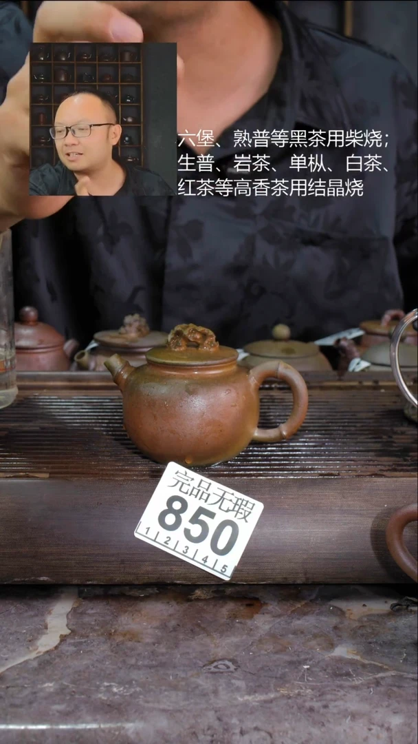 壶四大名陶钦州坭兴陶850