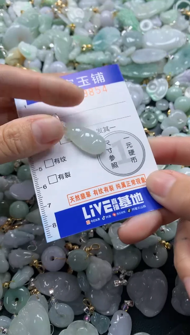 颈饰未镶嵌翡翠9854