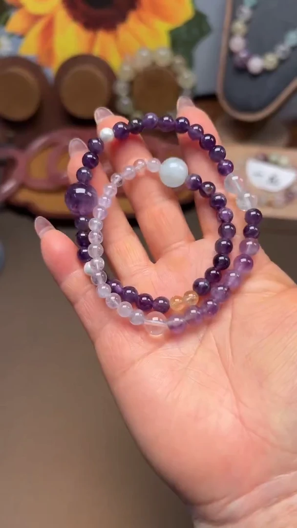 未镶嵌手链水晶1