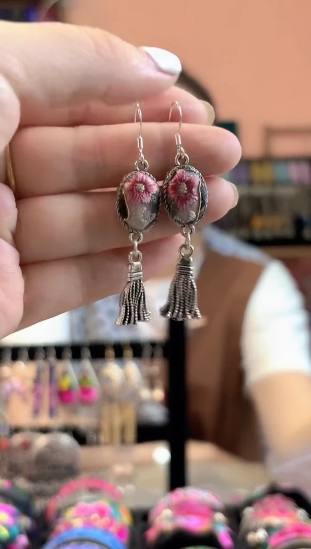 织绣艺枝独绣手工饰品14