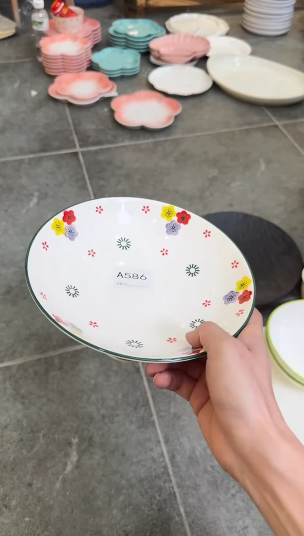 摆件陶A586  仓库清仓微瑕陶瓷餐具