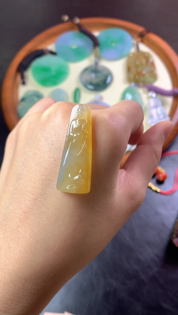 【闪购商品】定制翡翠未镶嵌1裸玉（客户意向镶嵌）