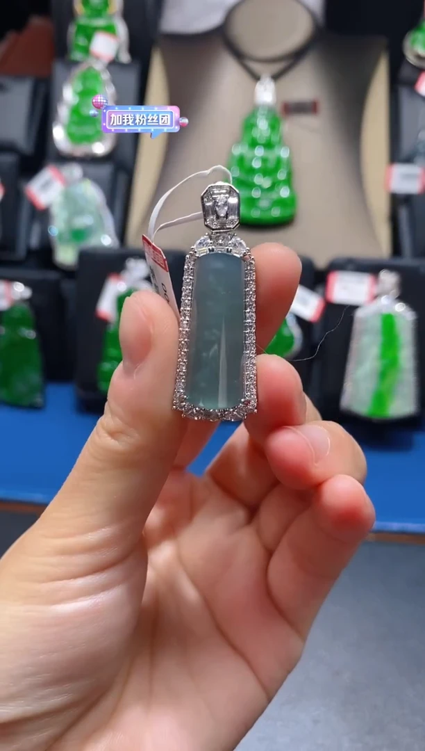 【闪购商品】翡翠颈饰未镶嵌天然A货翡翠W05