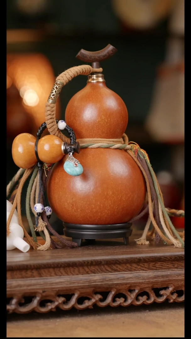 293号精品天然大漆酒葫芦一物一拍~