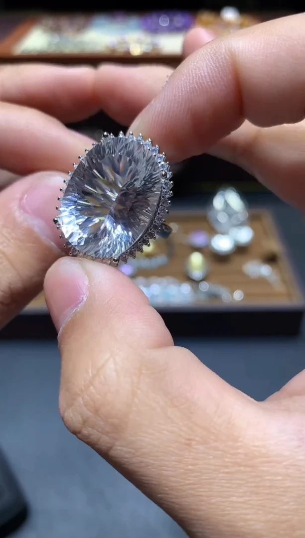 【闪购商品】水晶戒指未镶嵌T19【多样性发其一】