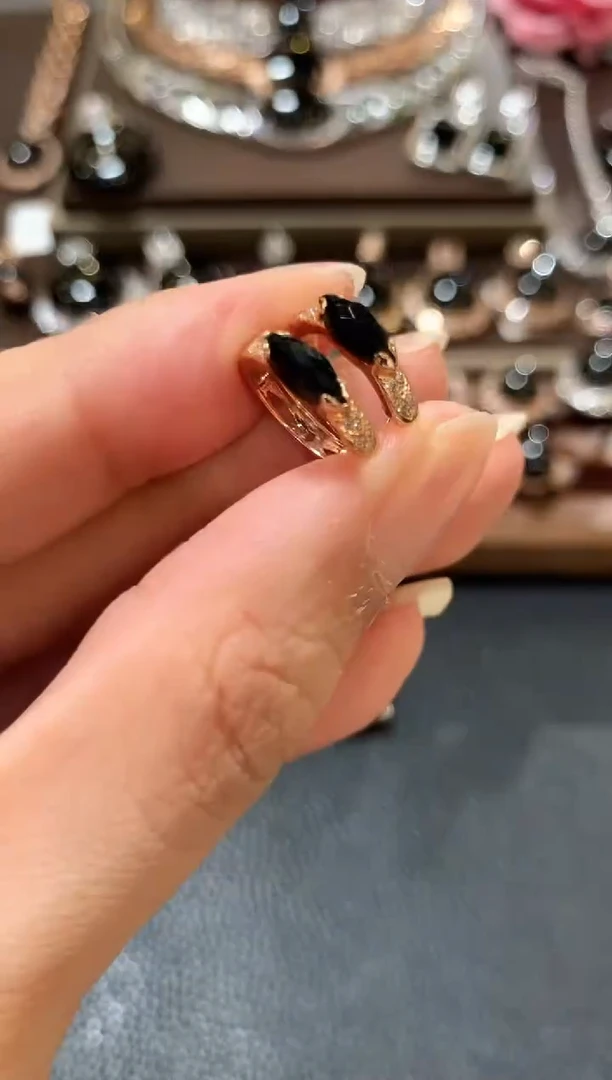 18K金镶嵌翡翠耳饰m16  多样性一件发货