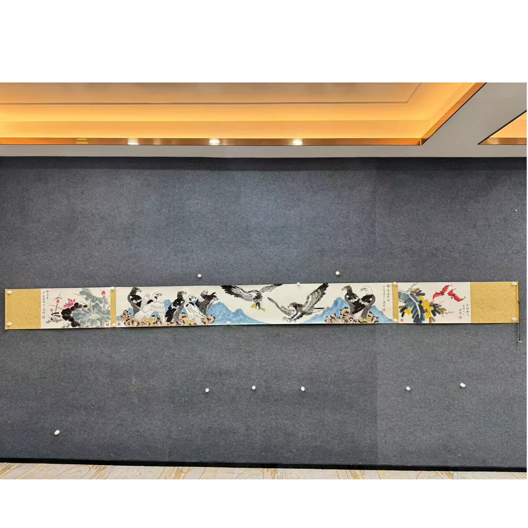 《五米会当凌绝顶》-赵振祥-纯手绘国画作品