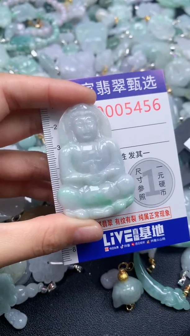 吊坠(不含链)未镶嵌翡翠5456