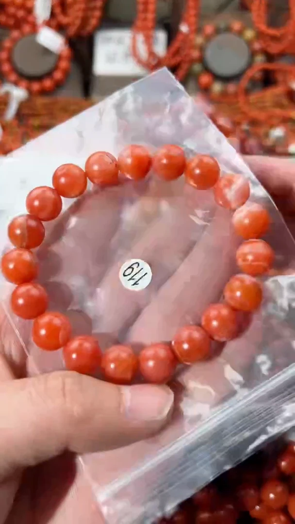 【闪购商品】南红玛瑙手串未镶嵌11