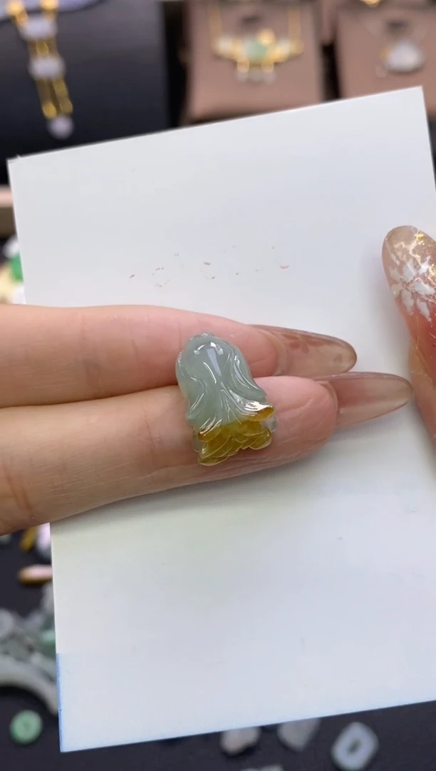 【闪购商品】翡翠颈饰未镶嵌净货11892