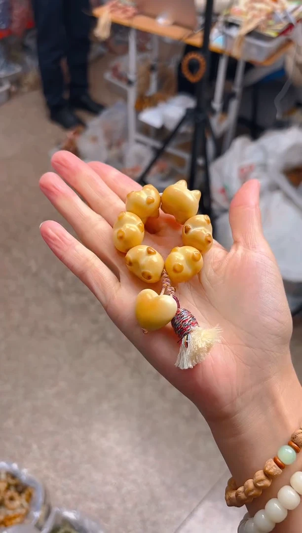 吊坠菩提根/象牙果柯基屁屁手捻