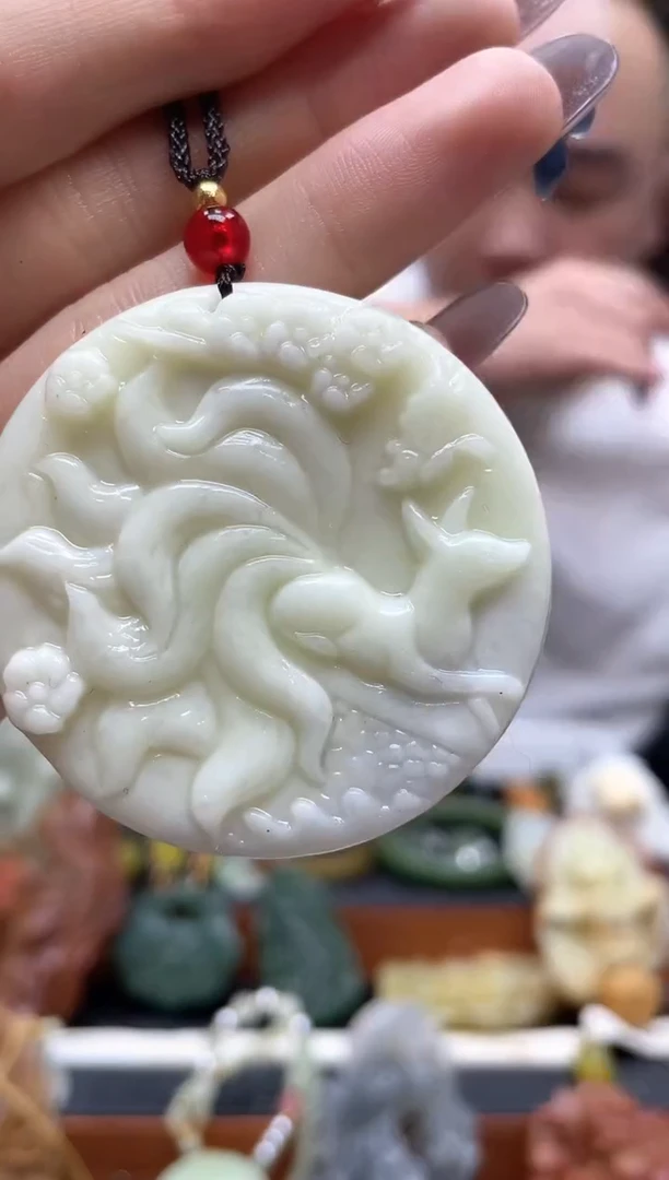 未镶嵌岫玉吊坠·多样性发货*拍一发一