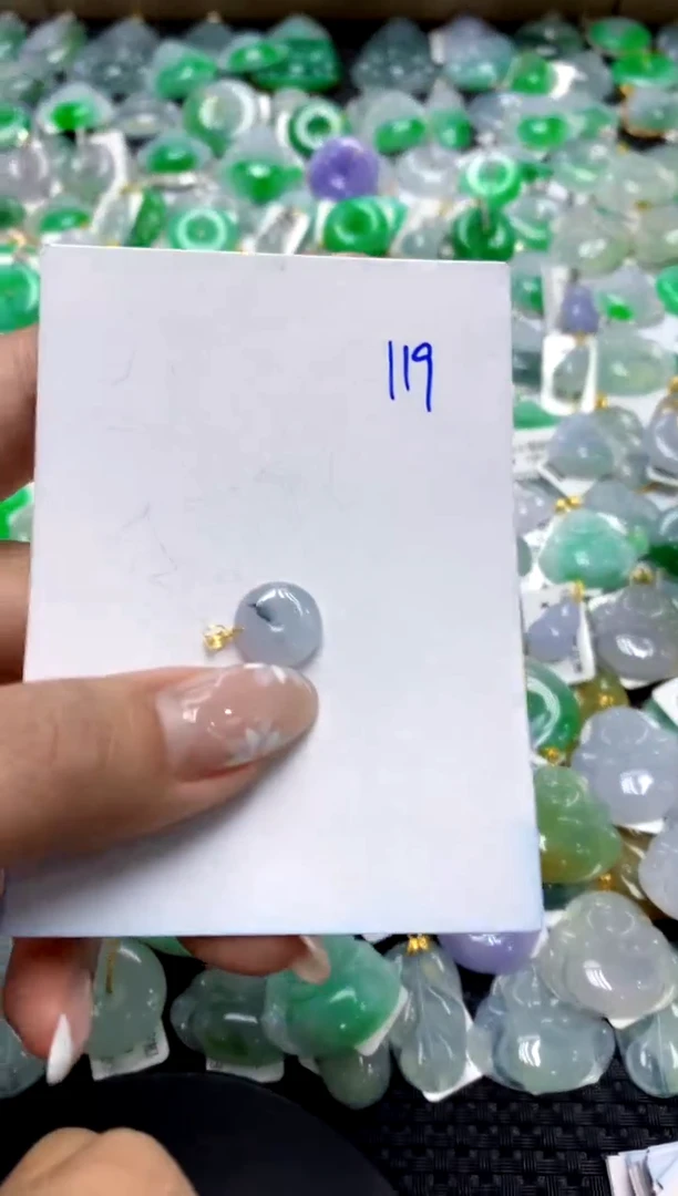 【闪购商品】翡翠颈饰18K金镶嵌111111111111