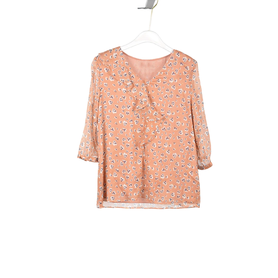 【专柜捡漏F-2】深圳时尚女装ONEB- 上衣1069粉色大一码