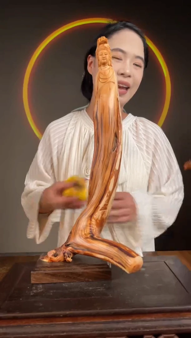 柏木（崖柏）手工摆件,先抢先得! 编号:132