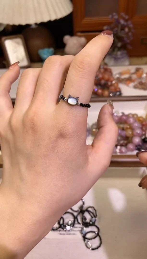 【闪购商品】贝壳（贝母）戒指未镶嵌930戒指