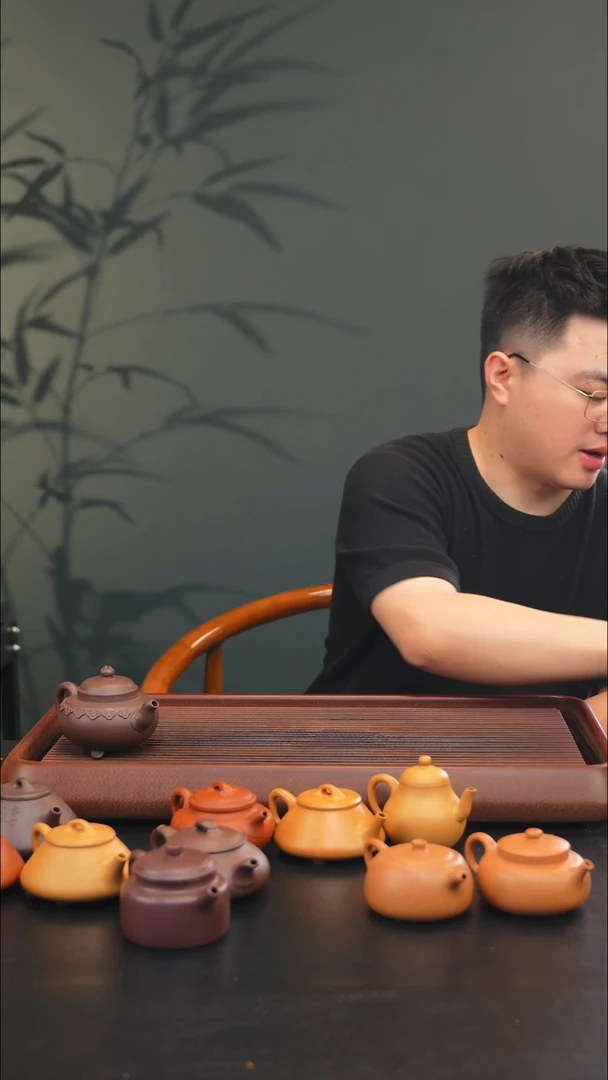 茶壶紫砂满砂冷金黄浮力壶
