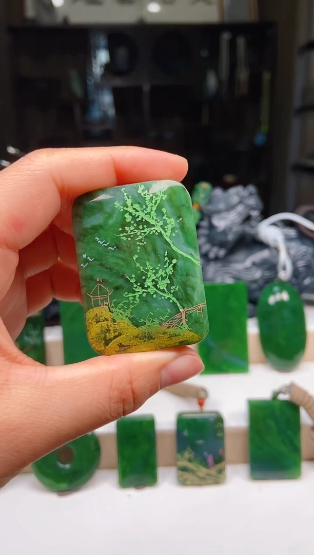 【闪购商品】和田玉挂件未镶嵌1