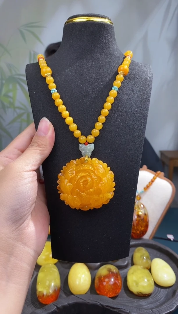 裸石琥珀未镶嵌 基地发货 一物一证 顺丰包邮