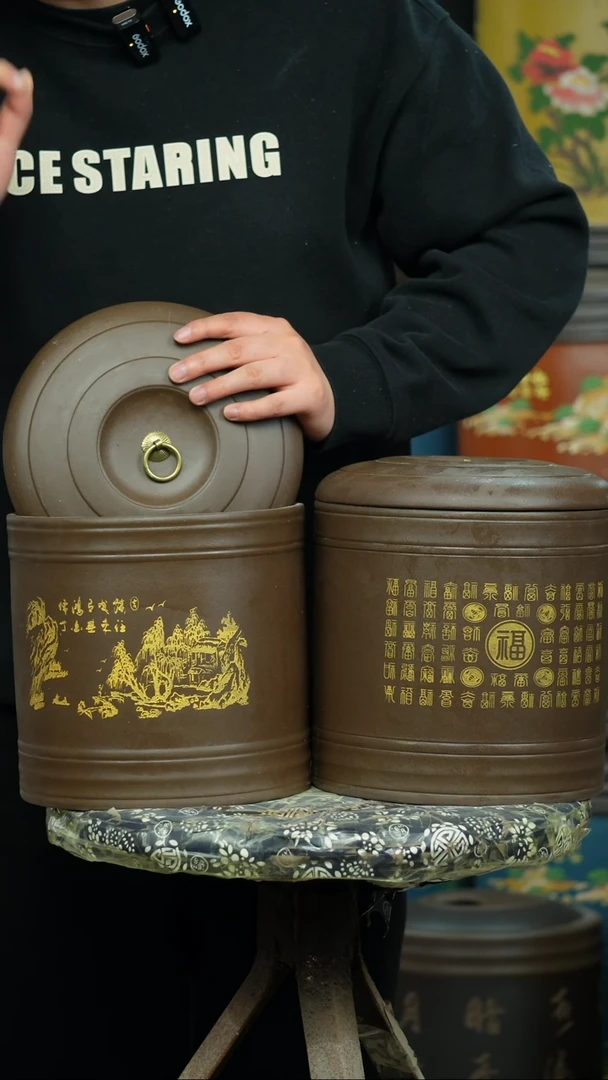 【闪购商品】紫砂茶叶罐茶叶罐