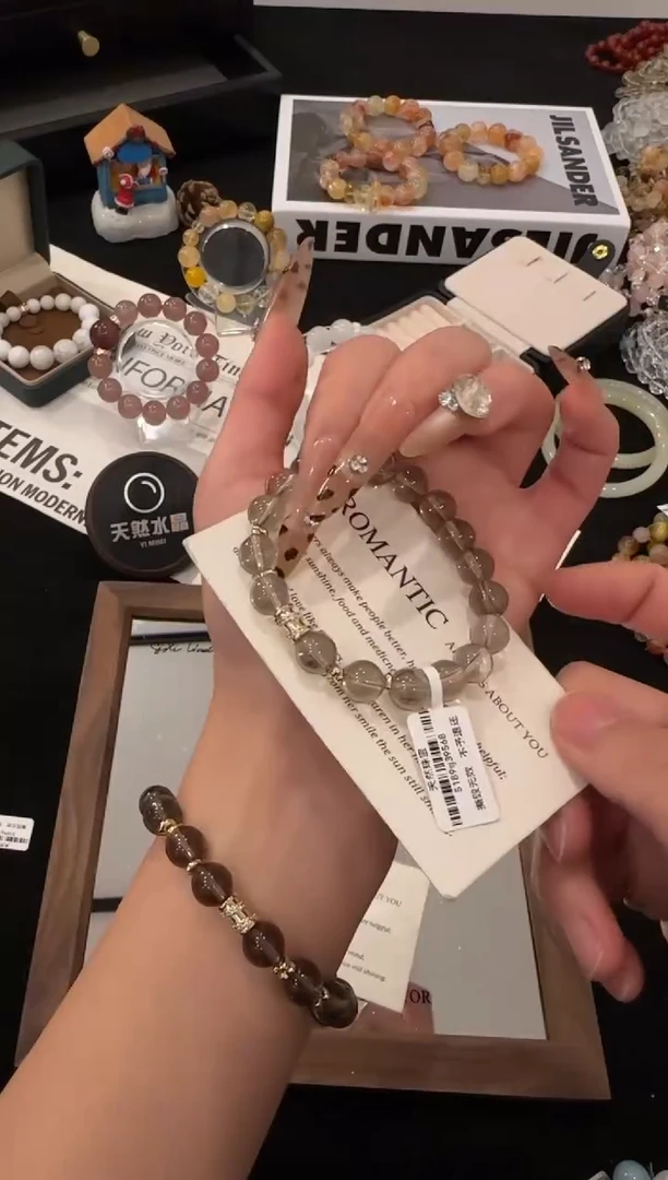 合金手链水晶茶水晶x2891