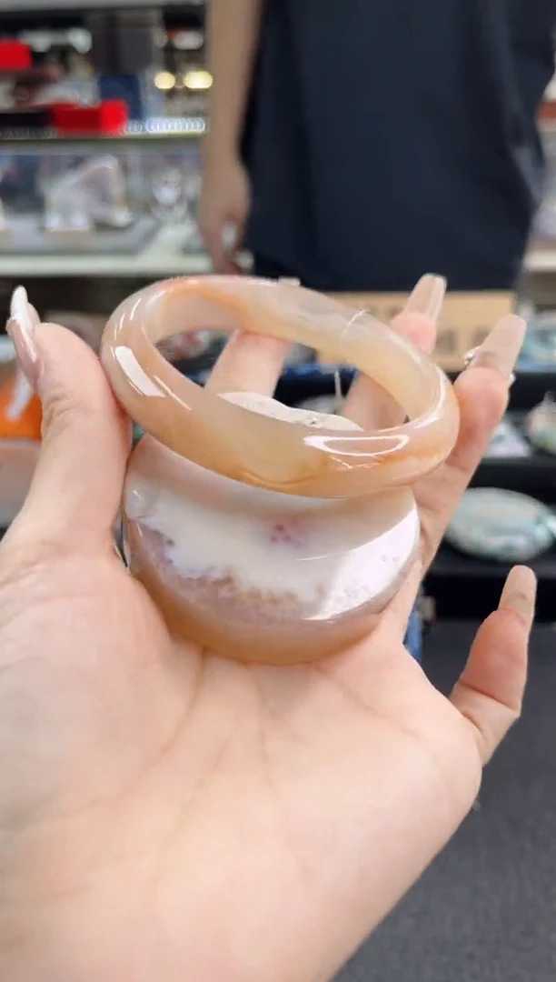 未镶嵌手镯石英质玉59圈口（赠品镯心）1985282