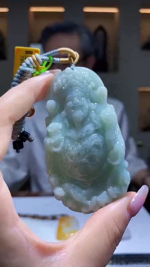定制翡翠未镶嵌45/0527/W/财神