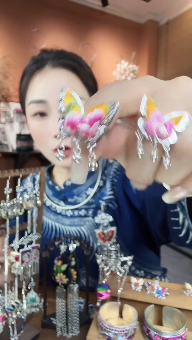 刺绣纯手工民族风戒指