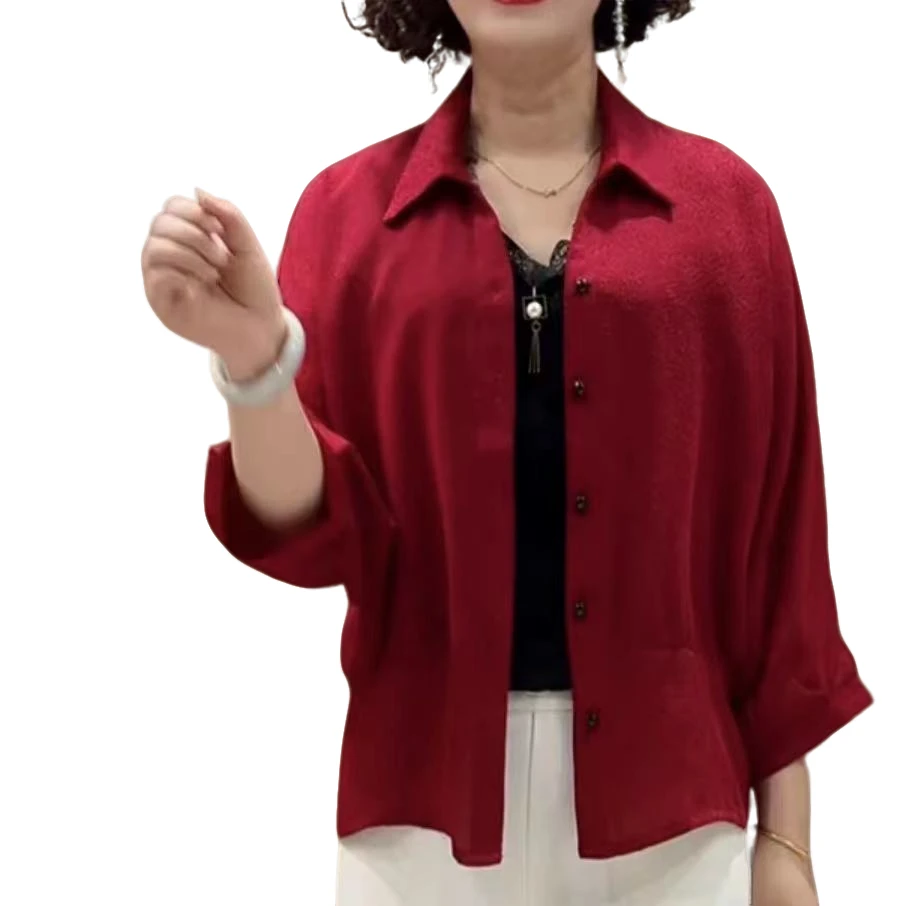 新款时尚洋气百搭显瘦气质宽松开衫