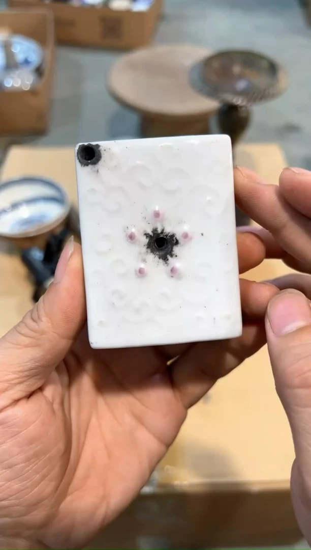 C7001中古瓷器 茶器周边/瑕