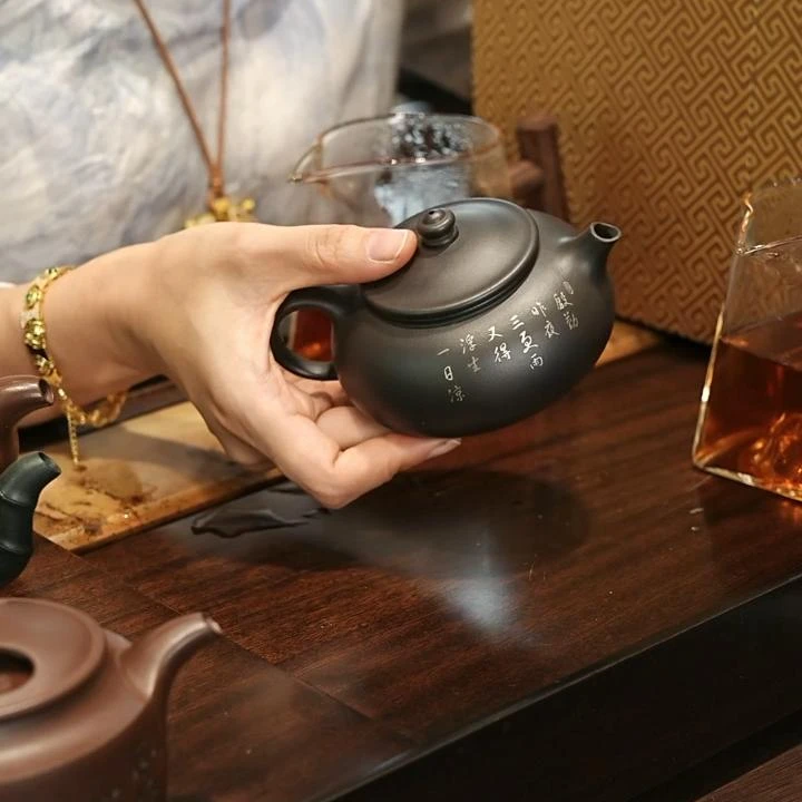 慕子-文化——《广别老寨老茶头锡罐装》+苏门答腊青描金寒江