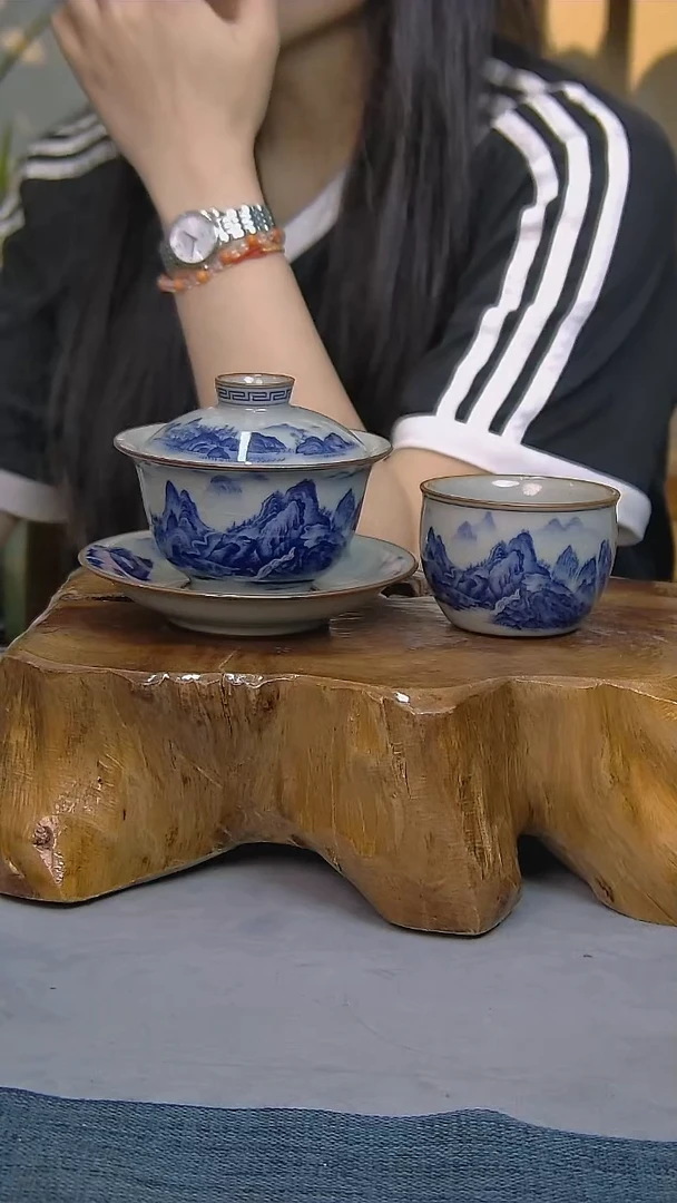 2件套陶瓷茶具家用简装系列