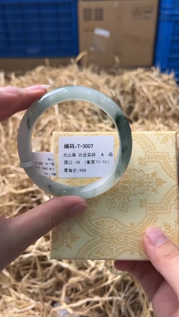 未镶嵌手镯石英质玉T-3007