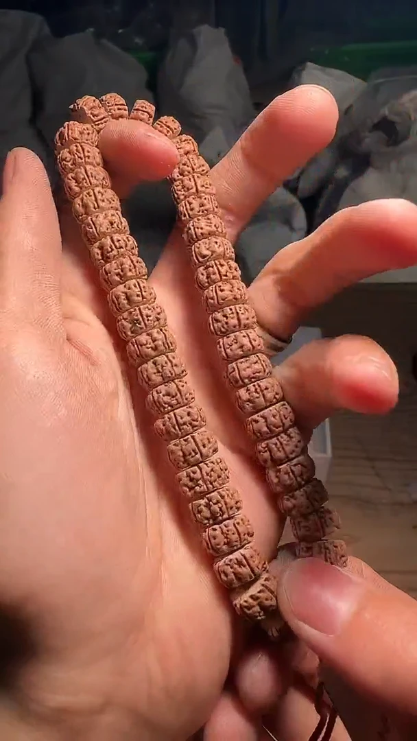 金刚菩提手串头货龙切老树王单圈12mm