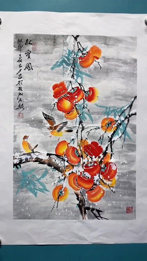 国画画都展厅明德老师国画作品2