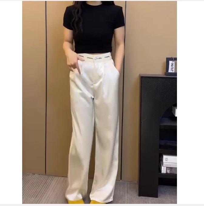 2025夏季新款网红同款洋气气质韩版休闲上衣裤子女lina