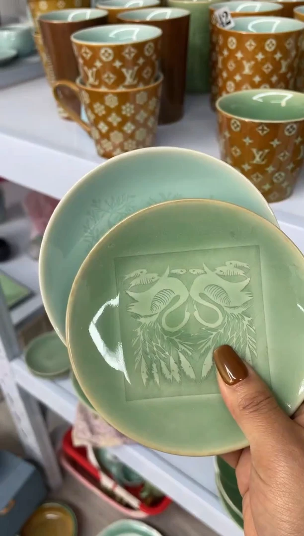 瓷特价福利 微瑕 慧仙青瓷