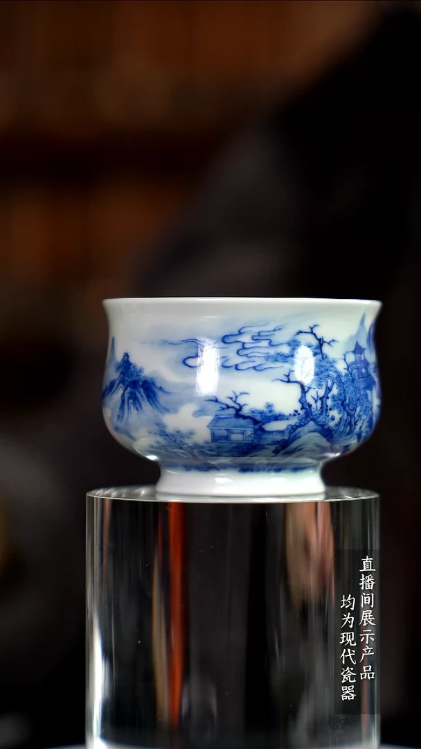 D072诚意十足的直播间 茶具