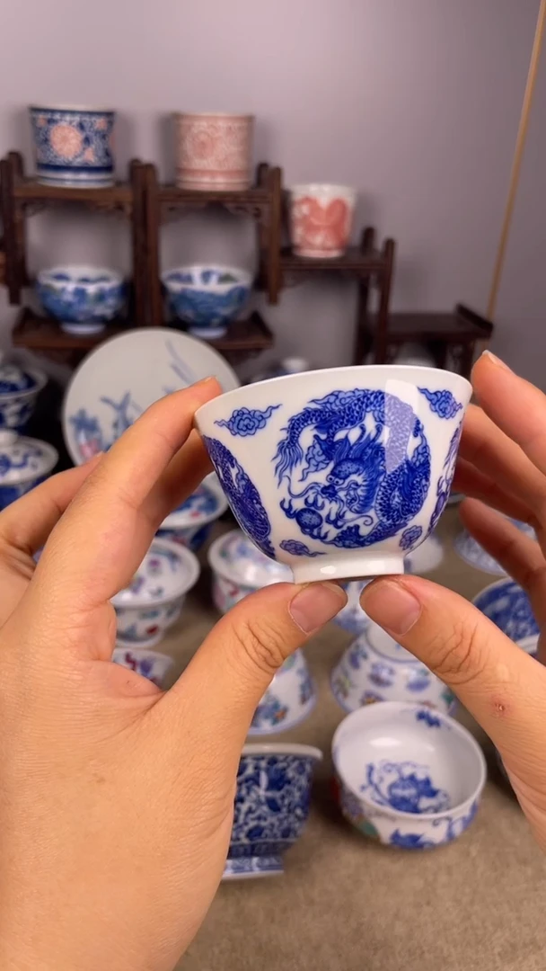 杯子手工手绘高货陶瓷