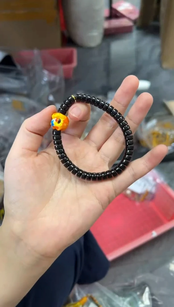 椰蒂手串孤品黑金椰帝醒狮款手串[1453]