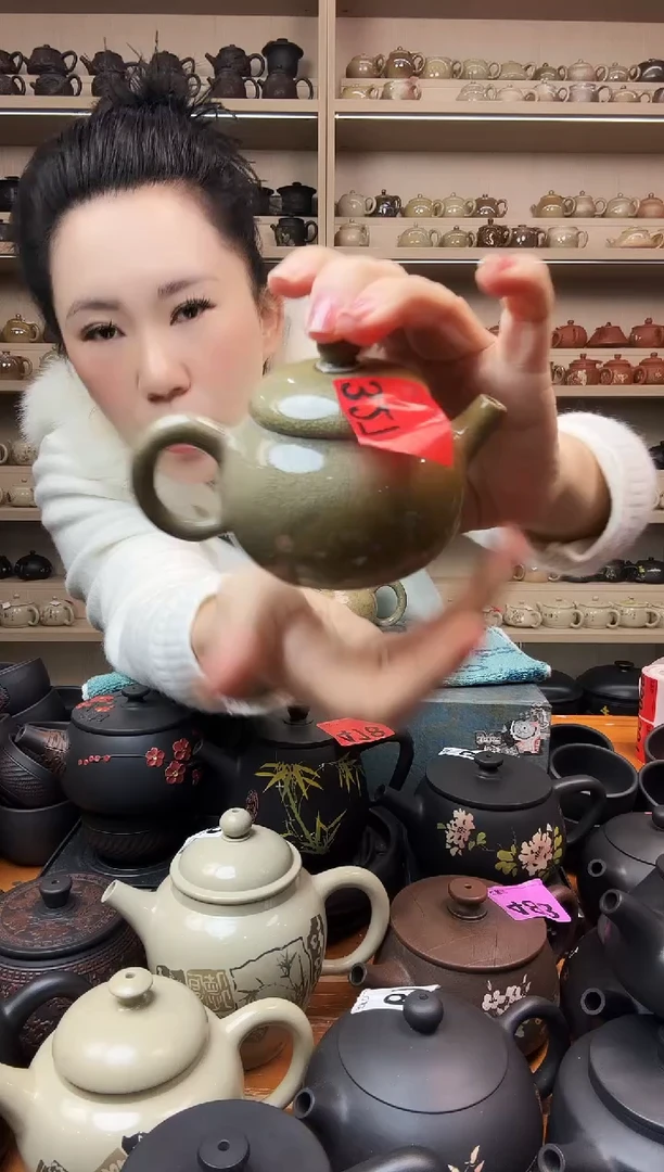 壶柴烧壶  327   瑕疵无礼盒