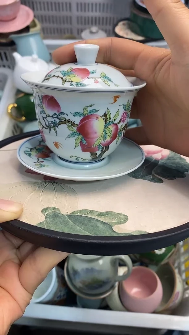 高端 茶壶 茶杯 茶具 轻轻微瑕