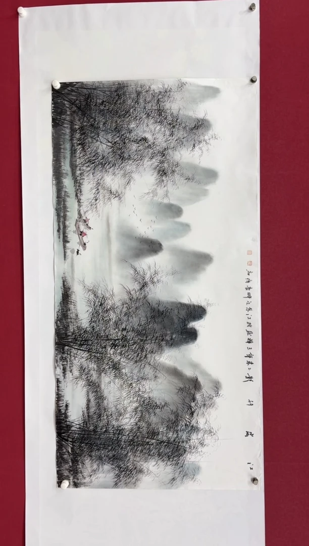 【闪购商品】国画国画绘画花鸟山水