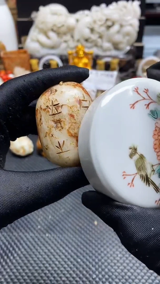 【闪购商品】瓷片瓷片瓷器 摆件1个
