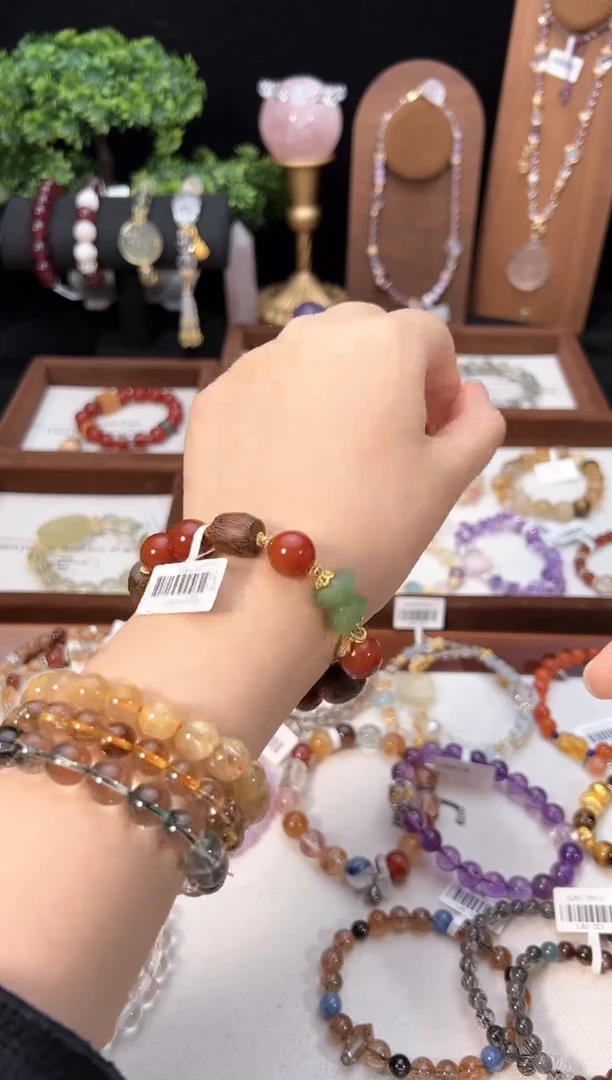 【闪购商品】南红玛瑙手链未镶嵌多样性发货发其一颜色微差